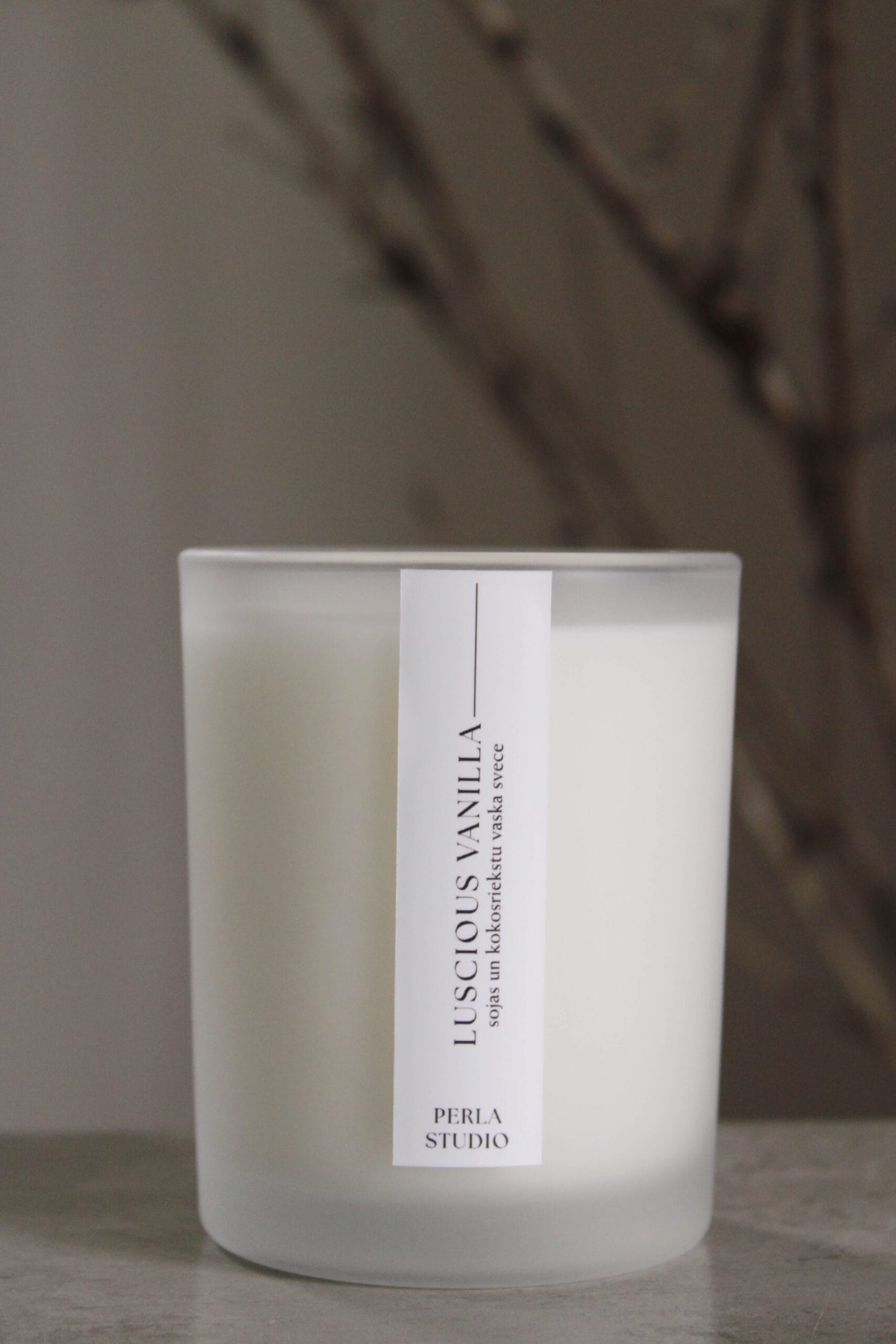 Aromātiskā svece LUSCIOUS VANILLA - Image 3