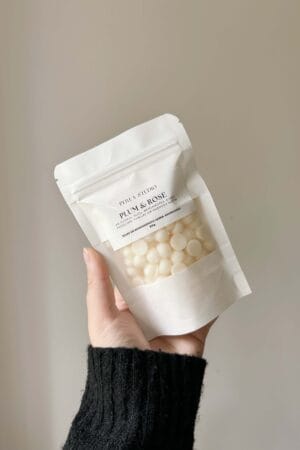 Aromātiskais vasks PLUM&ROSE
