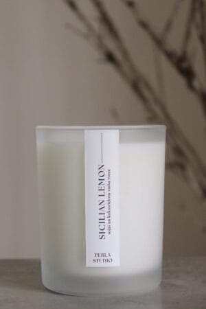 Aromātiskā svece SICILIAN LEMON