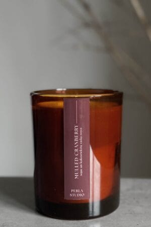Aromātiskā svece MULLED CRANBERRY