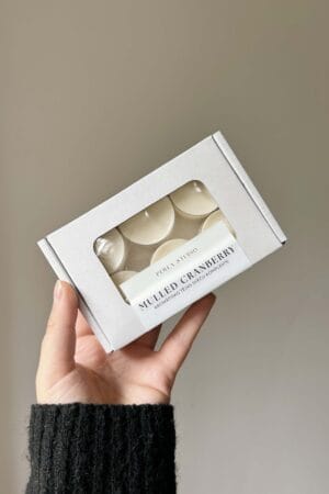 Aromātiskās tējas sveces MULLED CRANBERRY