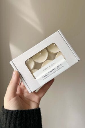 Aromātiskās tējas sveces CINNAMON BUN