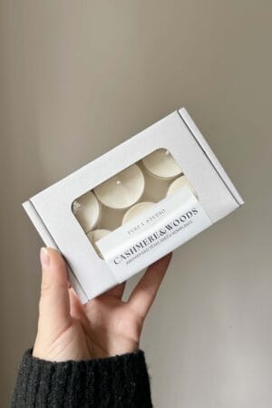 Aromātiskās tējas sveces CASHMERE&WOODS